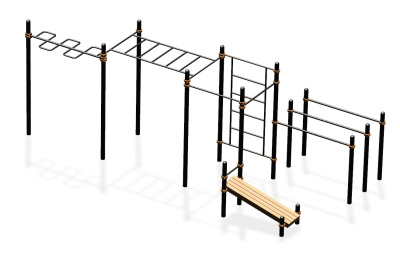 Спортивный комплекс воркаут ВС-57 в Краснодаре