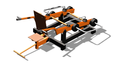 Силовой уличный тренажер  "Трицепс"  УТ424 в Краснодаре