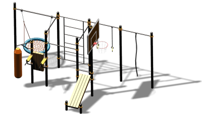 Спортивный комплекс воркаут ВС-88 в Краснодаре