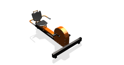 Силовой уличный тренажер  "Велотренажер"  УТ410 в Краснодаре