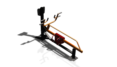 Силовой уличный тренажер  "Гребная тяга"  УТ414 в Краснодаре