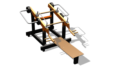 Силовой уличный тренажер  "Жим от груди"  УТ422 в Краснодаре