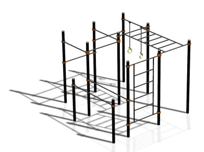 Спортивный комплекс воркаут ВС-139 в Краснодаре