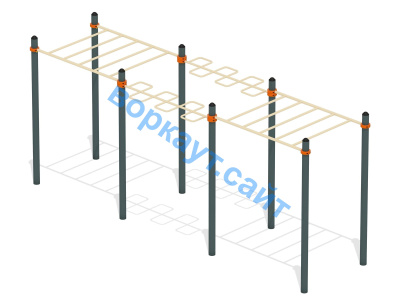 Воркаут комплекс рукоходов ВС-22 в Краснодаре