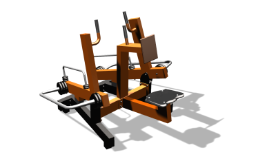 Силовой уличный тренажер  "Рычажная тяга"  УТ419 (тренажер находится на оптимизации у производства  и внешне может отличится от заявленной картинки в Краснодаре