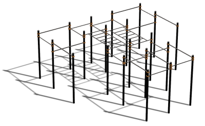 Спортивный комплекс воркаут ВС-136 в Краснодаре