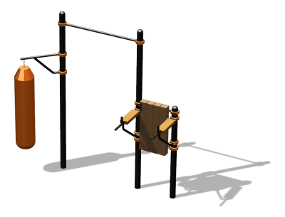 Спортивный комплекс воркаут ВС-148 в Краснодаре