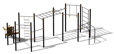Спортивный комплекс воркаут ВС-86 в Краснодаре