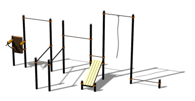 Спортивный комплекс воркаут ВС-90 в Краснодаре