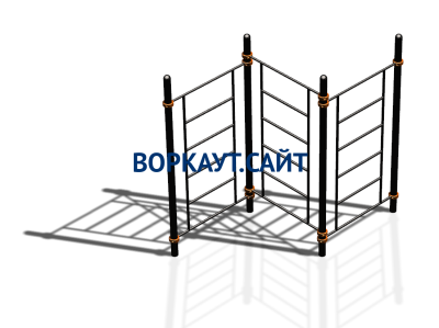 Спортивный комплекс воркаут ВС-80 в Краснодаре