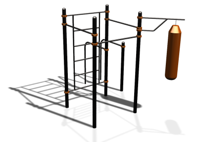 Спортивный комплекс воркаут ВС-144 в Краснодаре