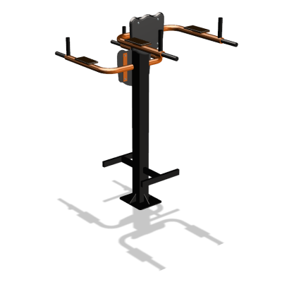 Уличный тренажер  "Брусья-пресс двойной"  УТ202 в Краснодаре