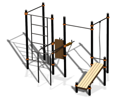 Спортивный комплекс воркаут ВС-145 в Краснодаре