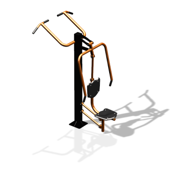 Уличный тренажер "Жим от груди Турник" УТ341 в Краснодаре