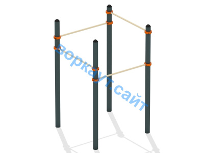 Турник четырехуровневый ВС-11 в Краснодаре