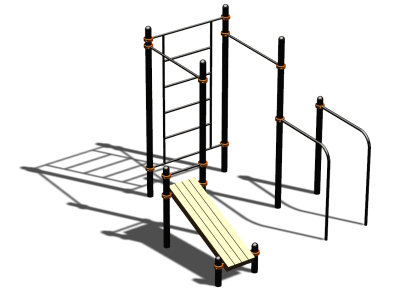 Спортивный комплекс воркаут ВС-123 в Краснодаре