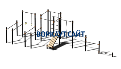 Спортивный комплекс воркаут ВС-83 в Краснодаре