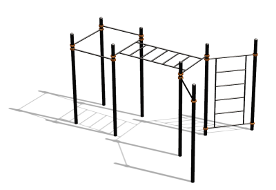 Спортивный комплекс воркаут ВС-117 в Краснодаре